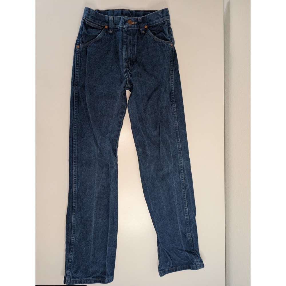 Wrangler Jeans Women's 28x28 (Fits 24X28) Cowboy Cut Slim Fit Western Waistband